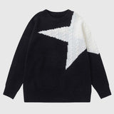 Oversized Star Sweater