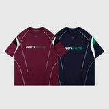 Solid Patch Racing Tee