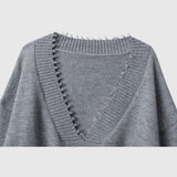 V-Neck Loose Knit Sweater