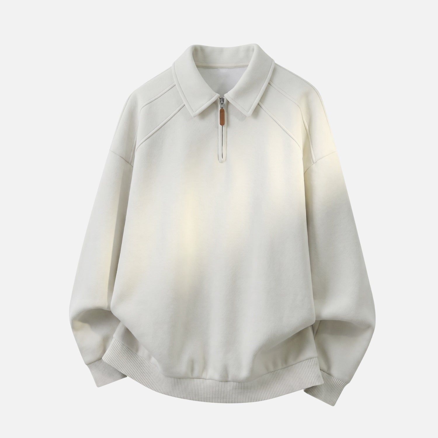 Vintage Half-Zip Polo Sweatshirt