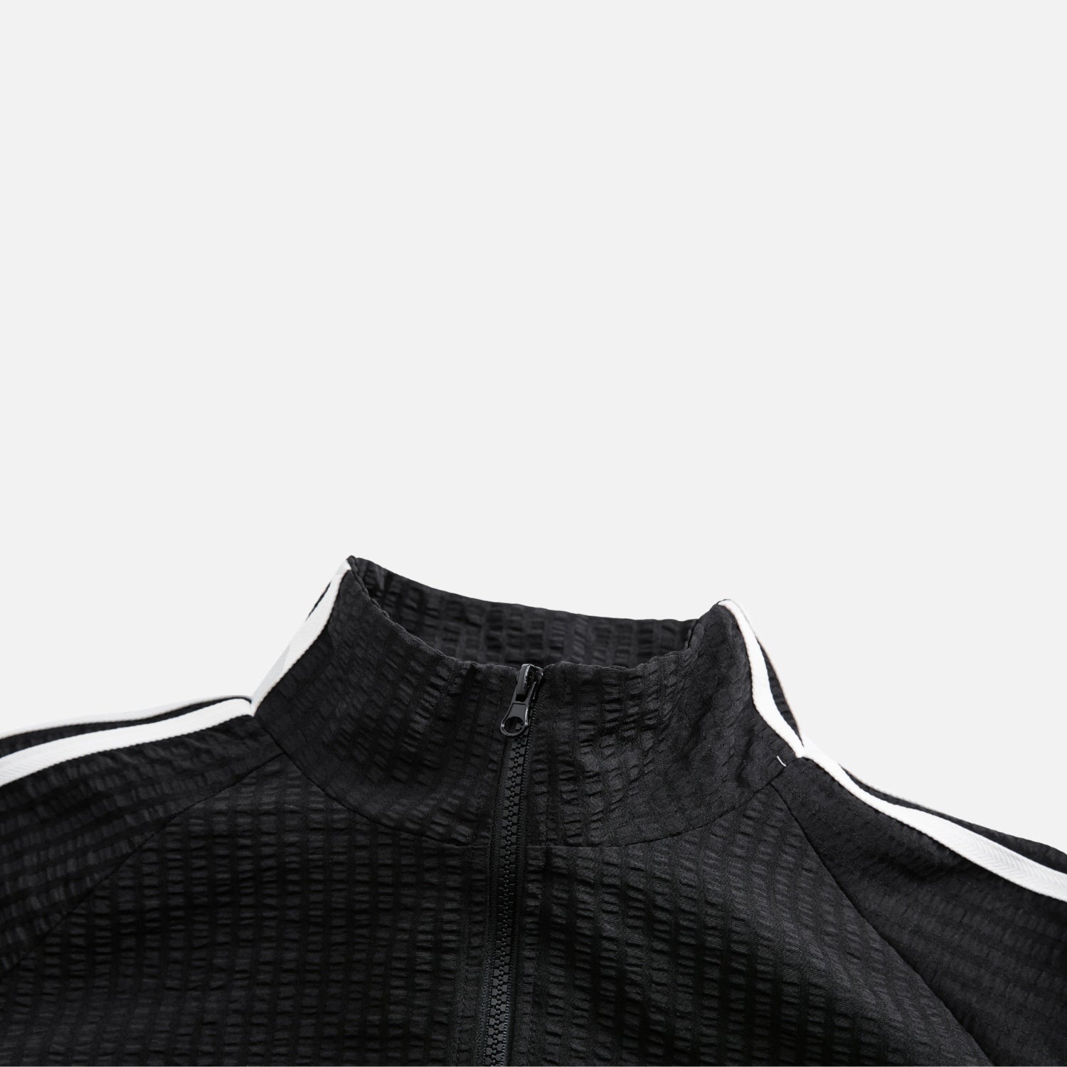 Textured Colorblock Track Jacket