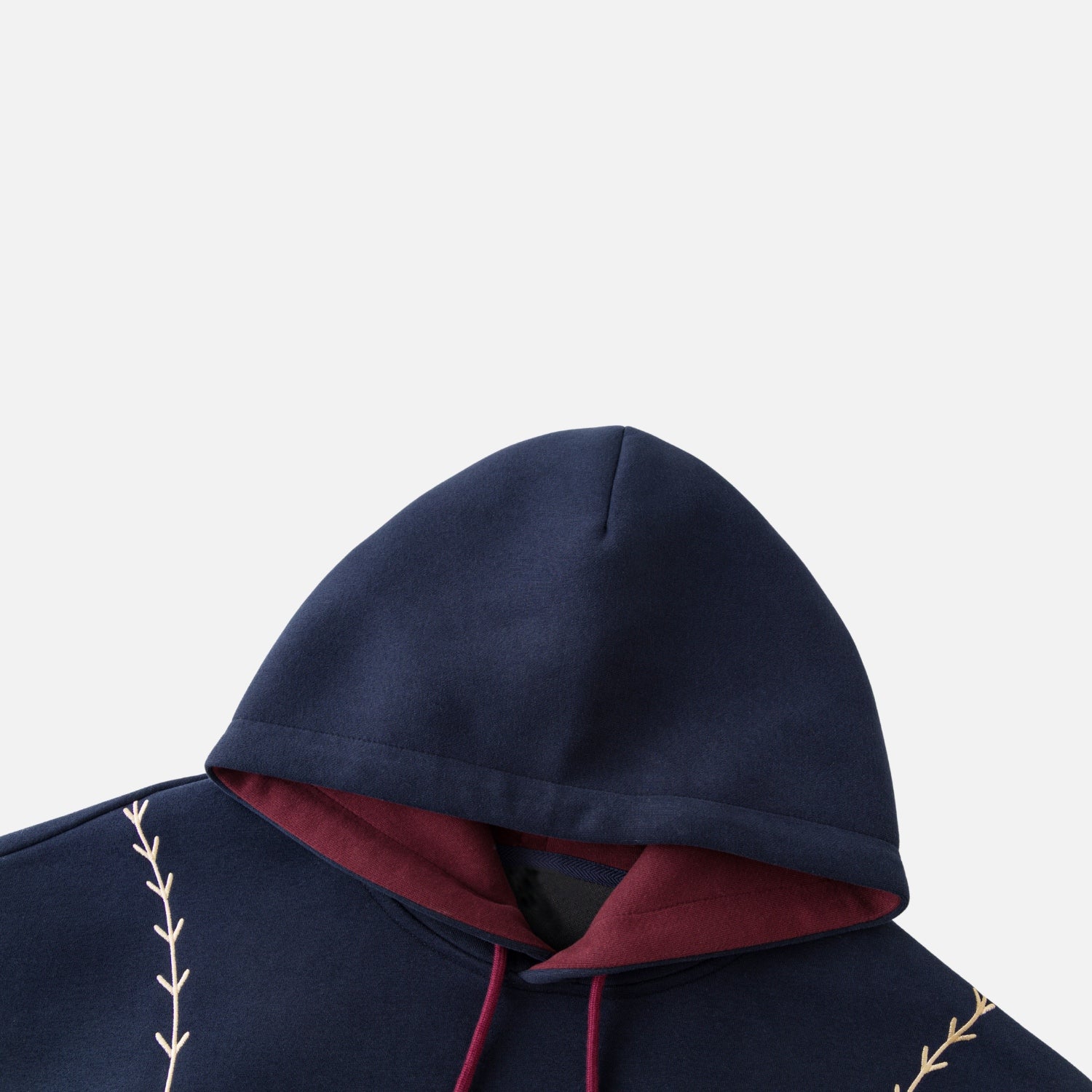 Heavyweight Vintage Contrast Embroidered Hoodie