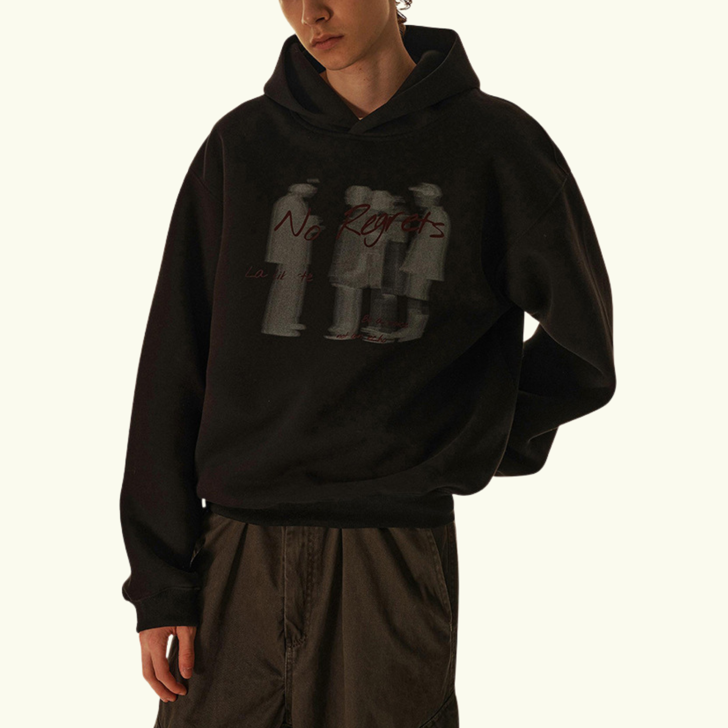 Washed Phantom Graphic Hoodies