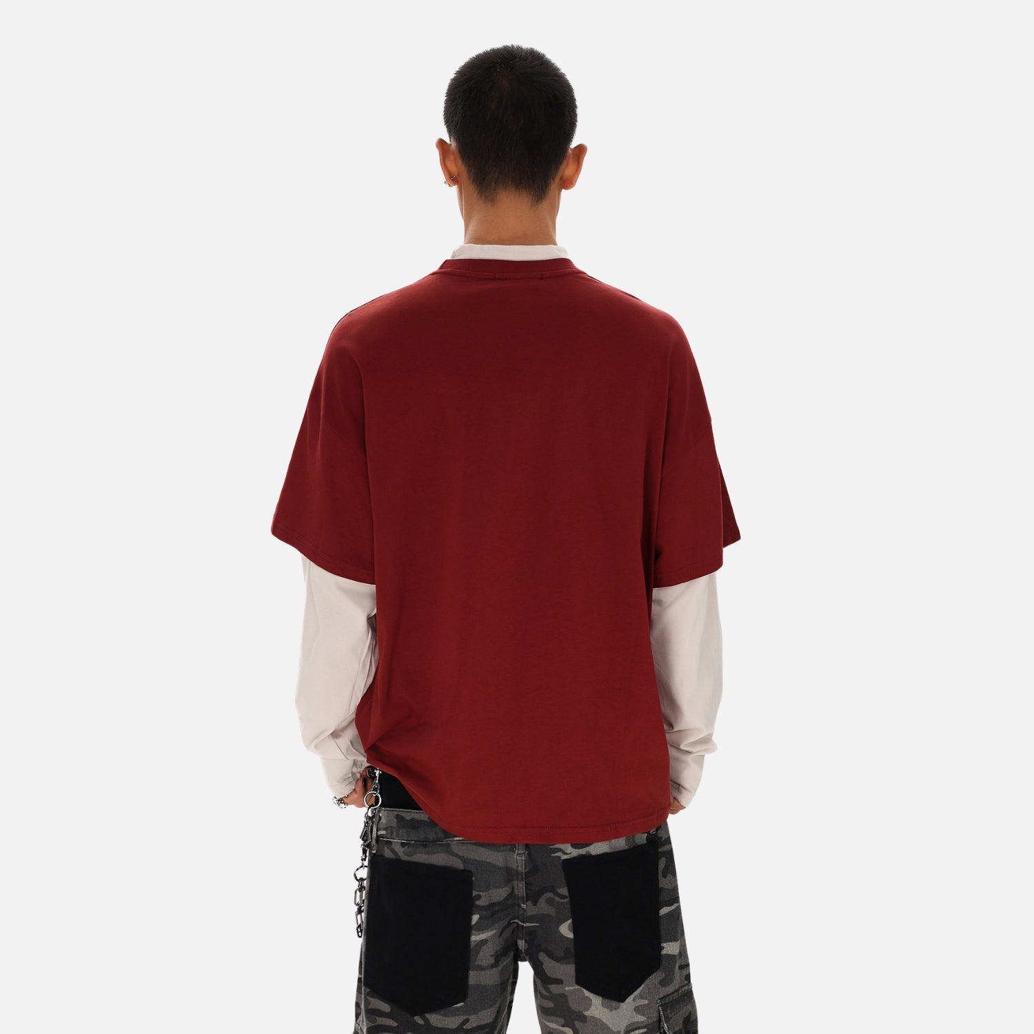 Varsity Layered Sweatshirt