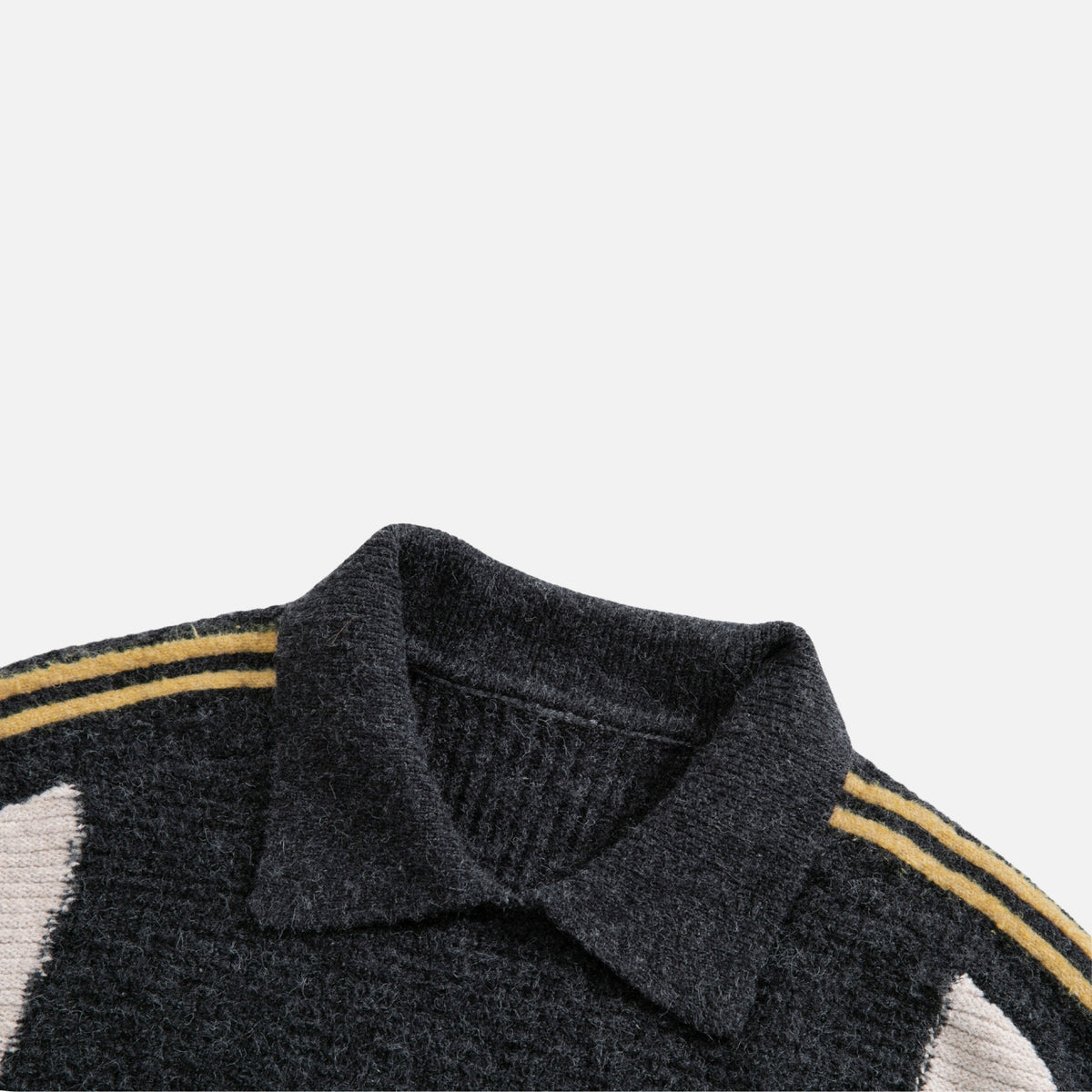 Vintage Colorblock Polo Sweater