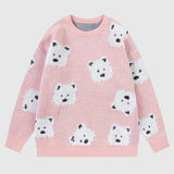 Cute Dog Pattern Sweater