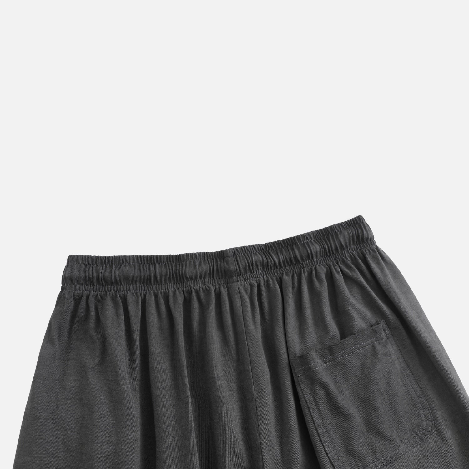 Short en coton à cordon de serrage