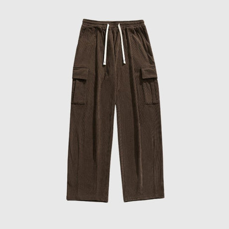 Vintage Loose-Fit Japanese Corduroy Pants
