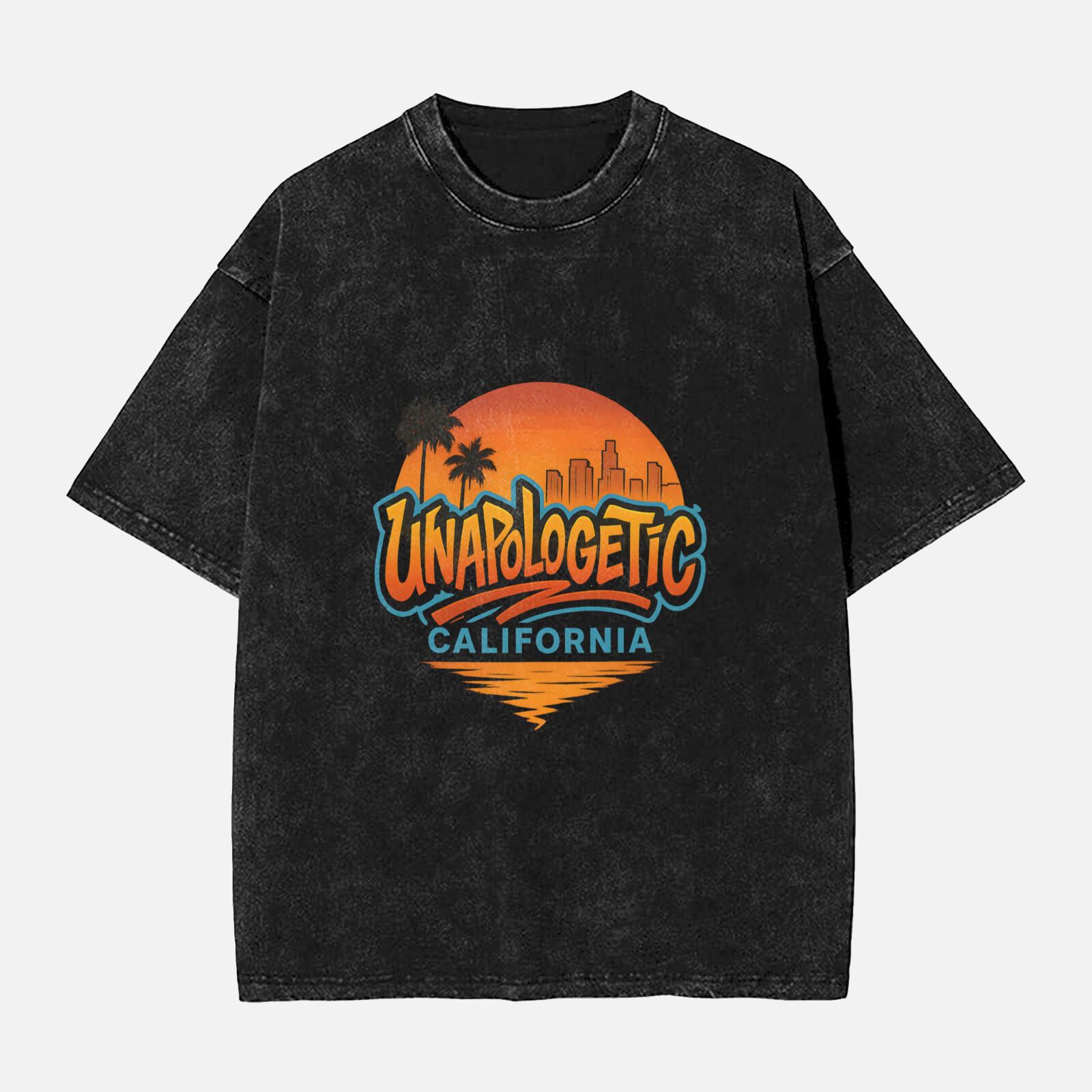 Retro California Sunset Vibes Tee