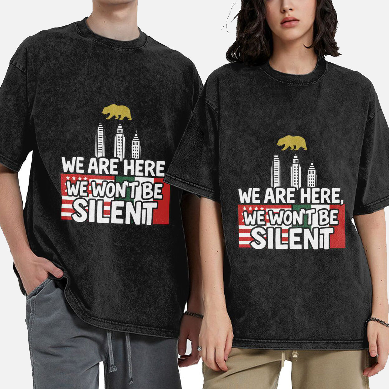 WE WON'T BE SILENT