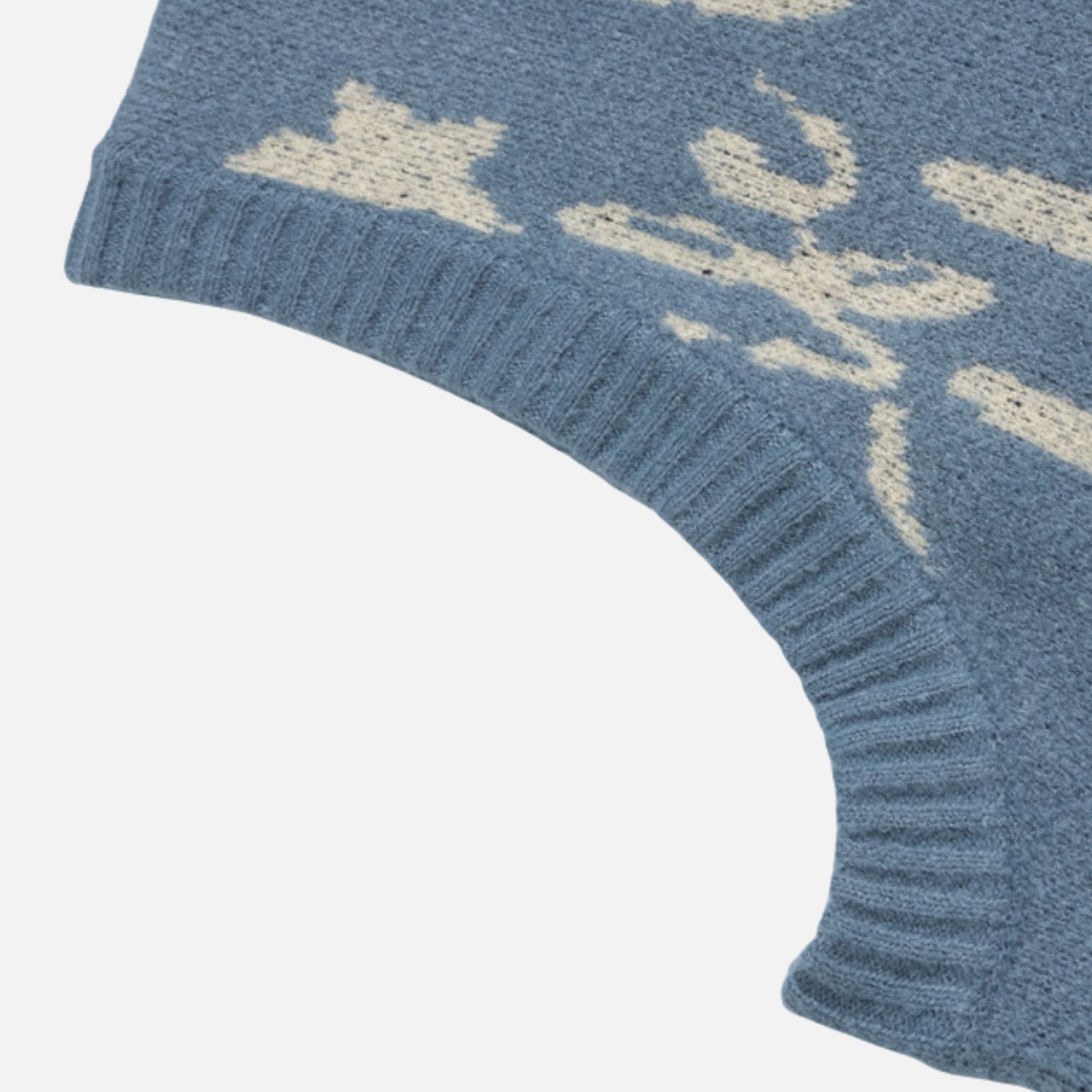 Cartoon Jacquard Sweater Vest