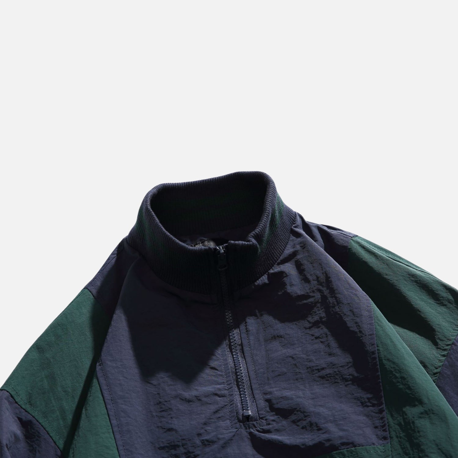 Vintage Colorblock Half-Zip Sweatshirt