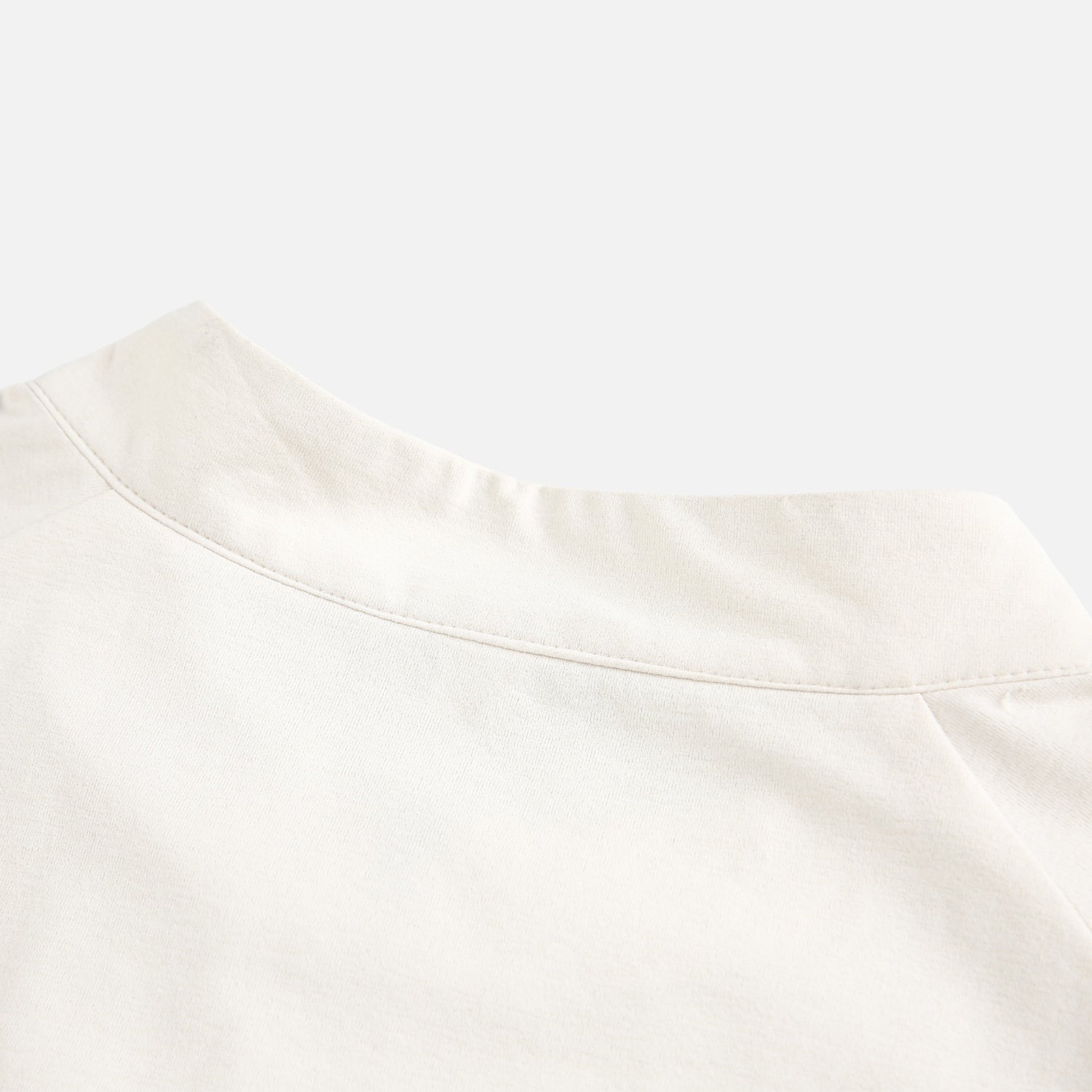 Half-Zip Stand-Collar Reflective Tee