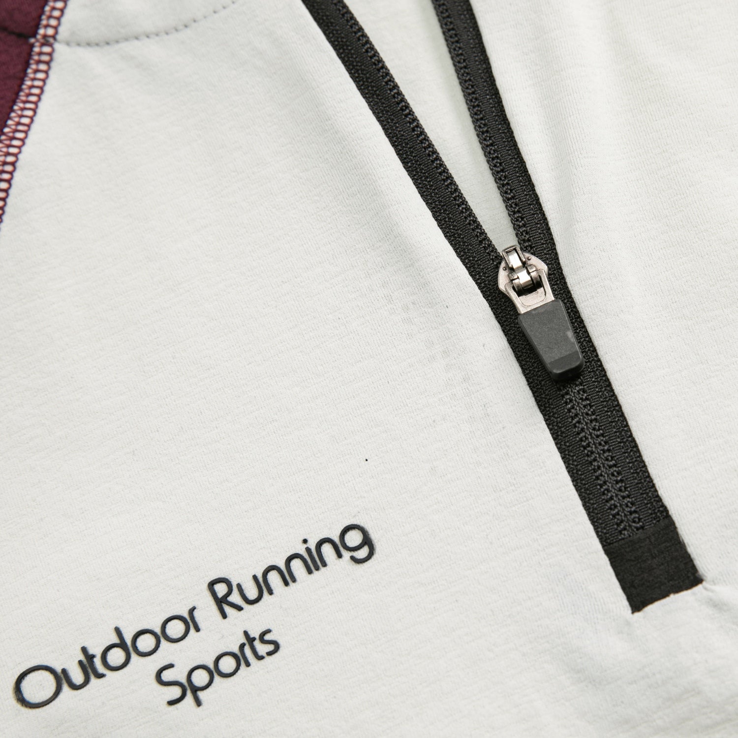 Cooling Half-Zip Raglan Long Sleeve Tee