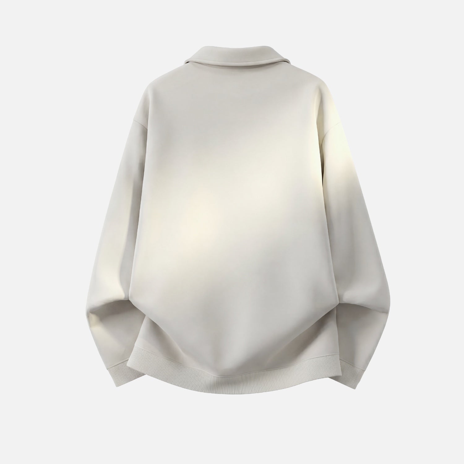Vintage Half-Zip Polo Sweatshirt