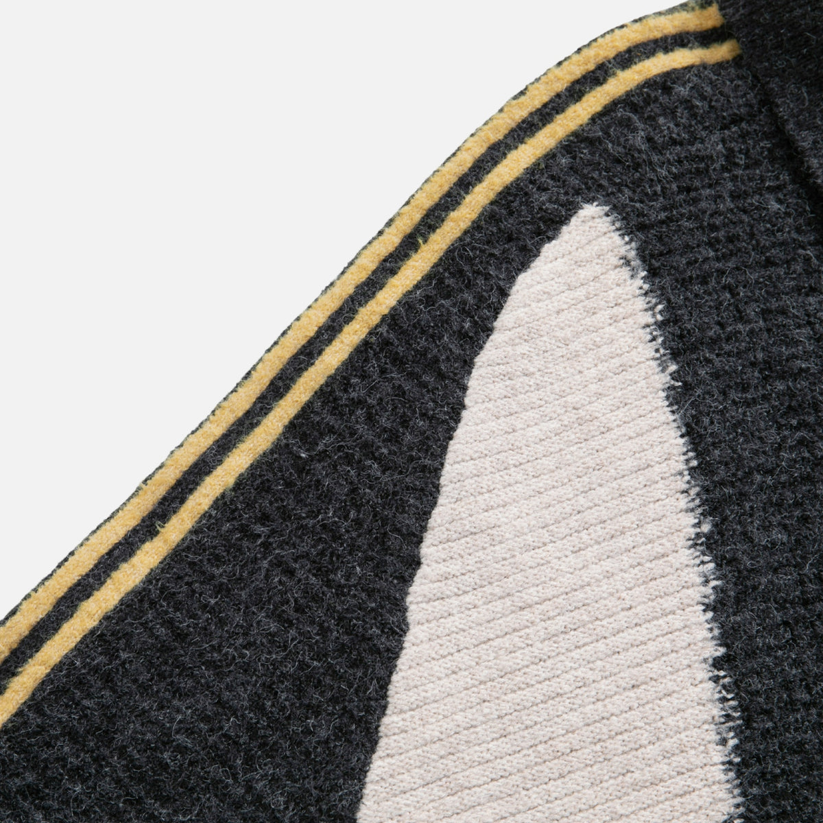 Vintage Colorblock Polo Sweater