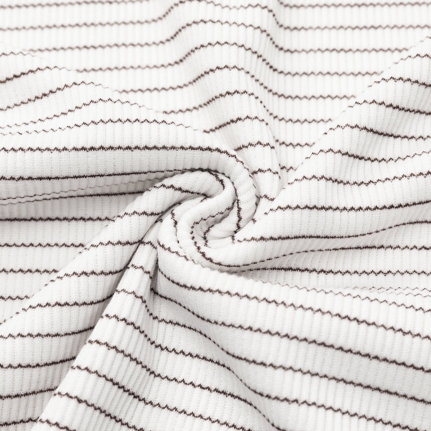 Minimal Striped Crewneck Tee