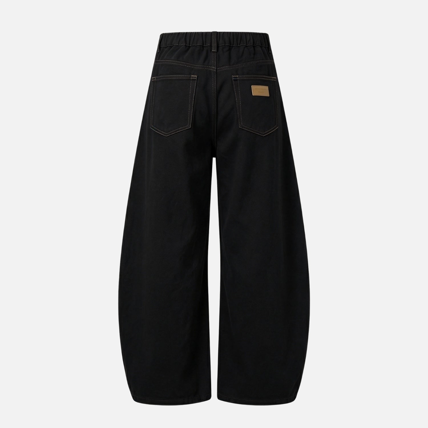 Twill Baggy Cotton Pants