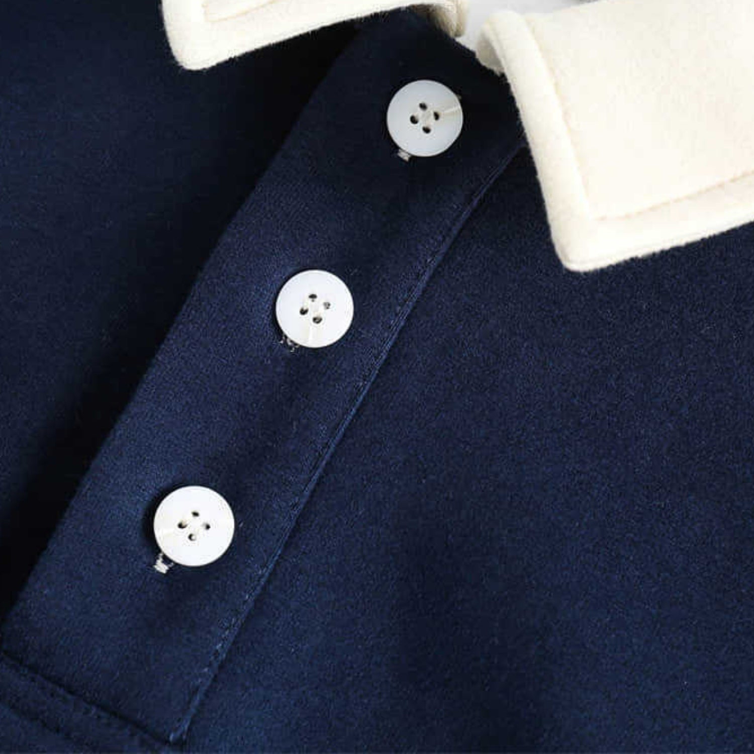 Contrast Color Casual POLO Shirt