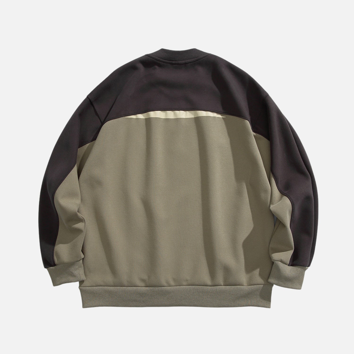 Streetwear Colorblock Crewneck Sweatshirt