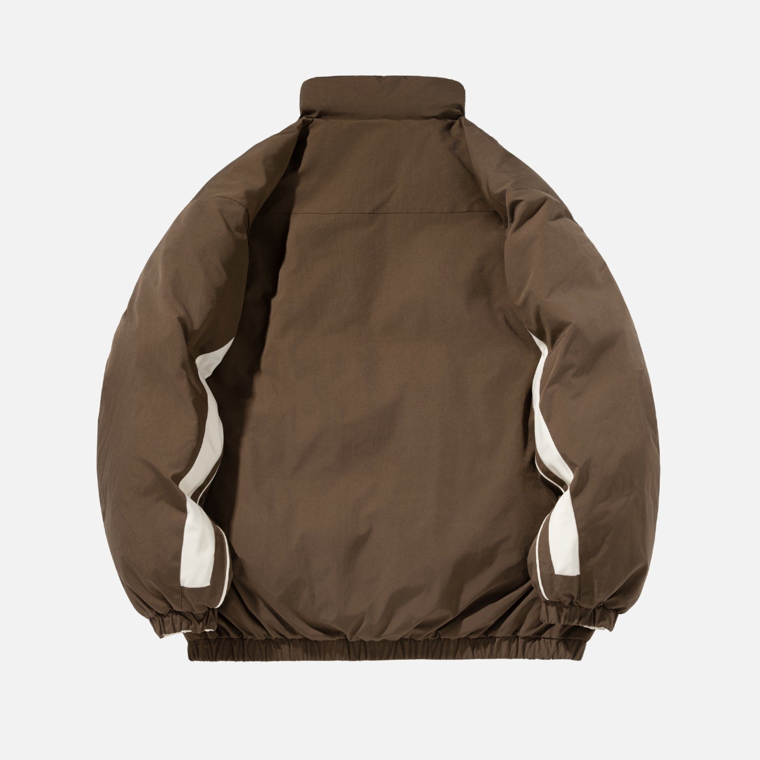 Chaqueta acolchada reversible de dos tonos