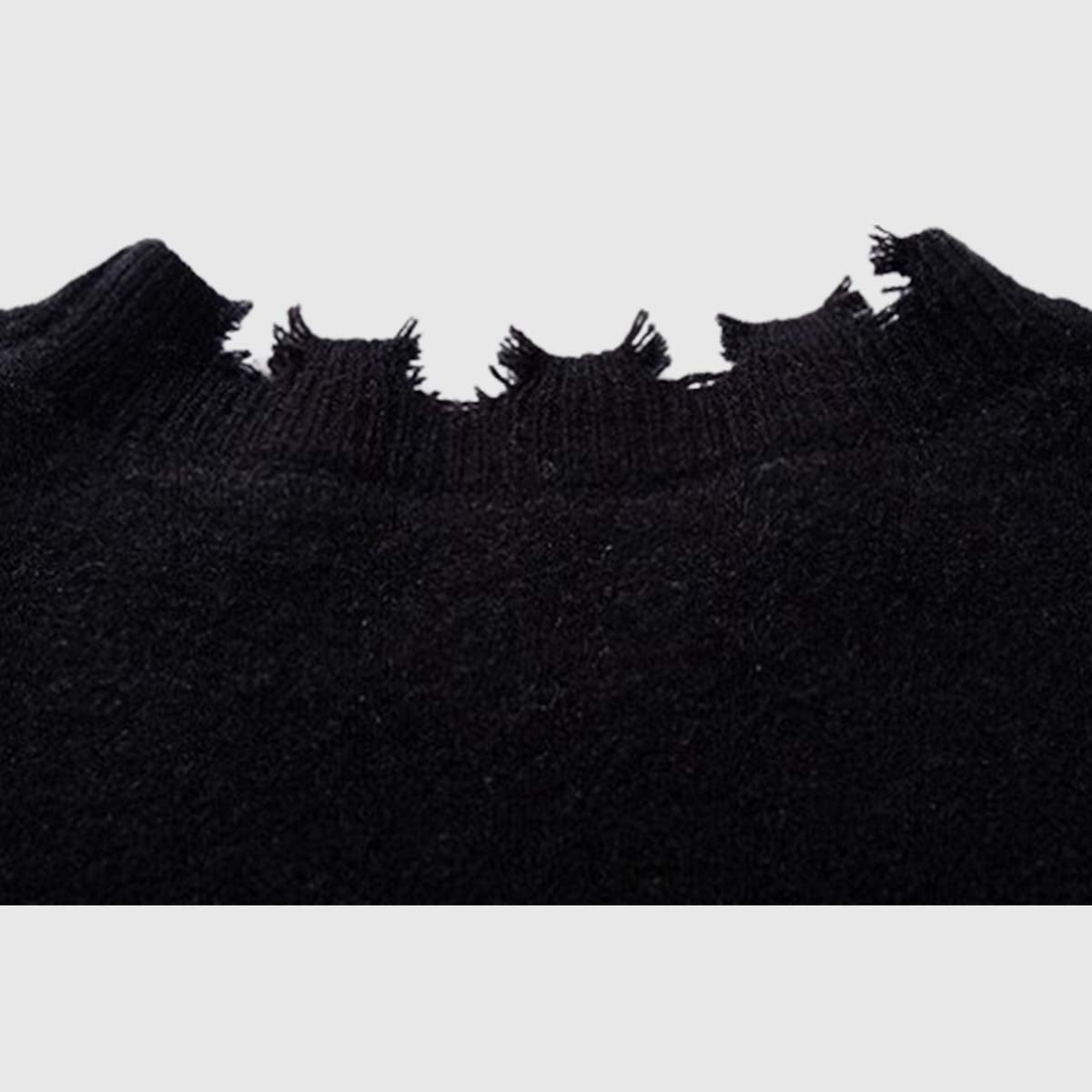 Distressed Gothic Dog Sweater