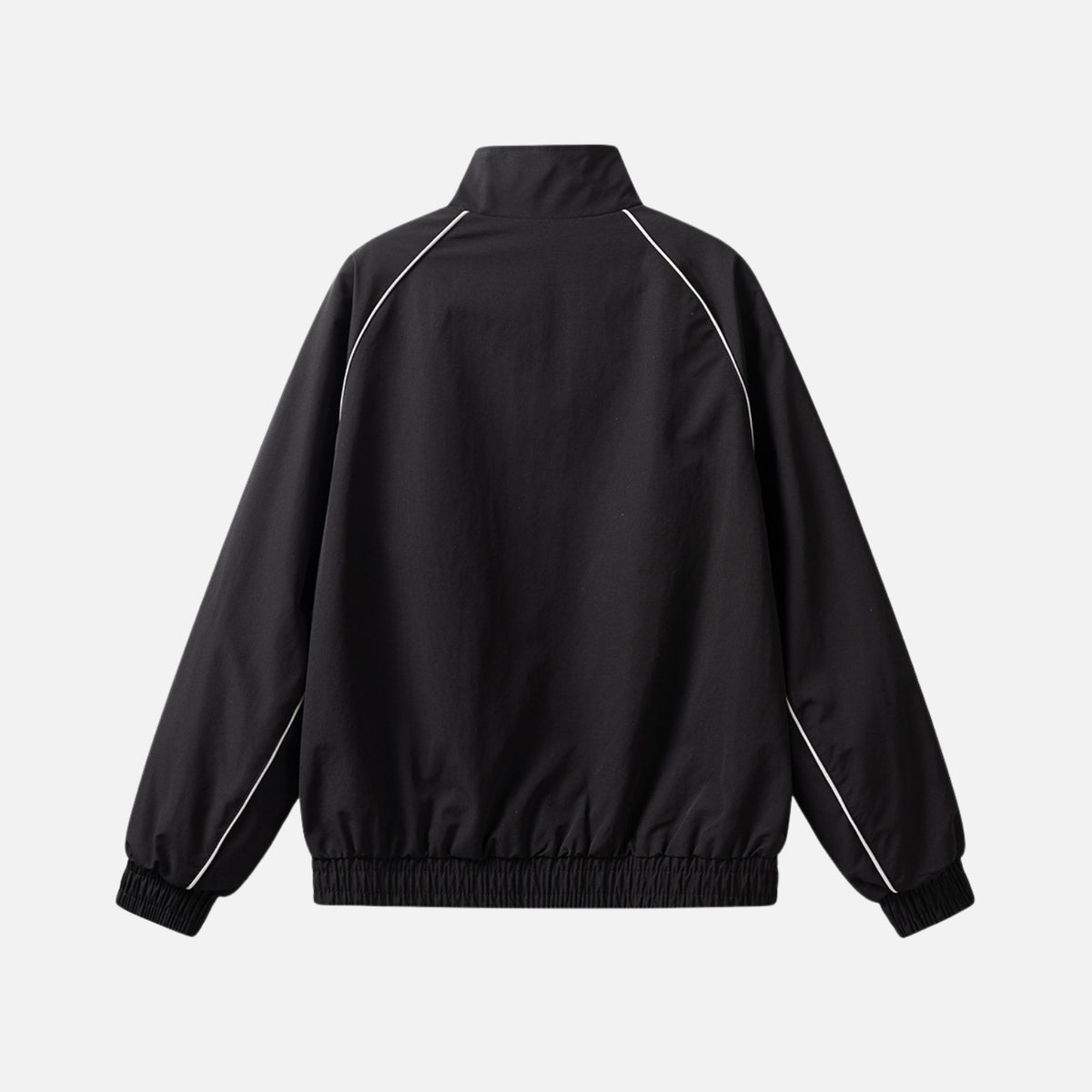 Colorblock Utility Stand Collar Jacket