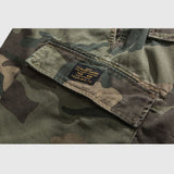 Camouflage Pocket Cargo Shorts