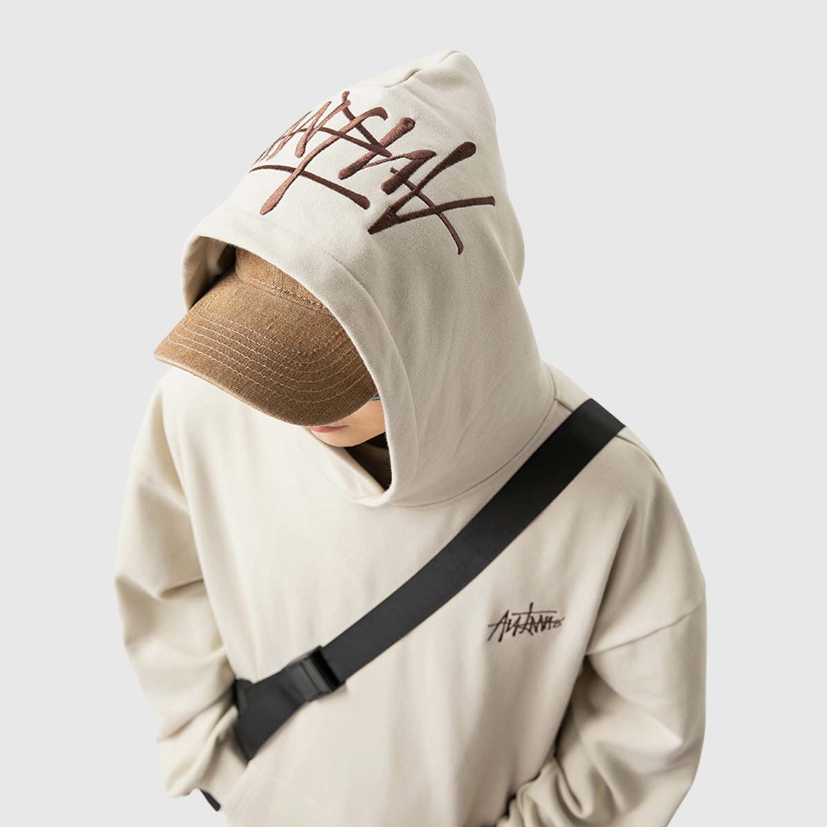 Hand-Drawn Embroidery Hoodie
