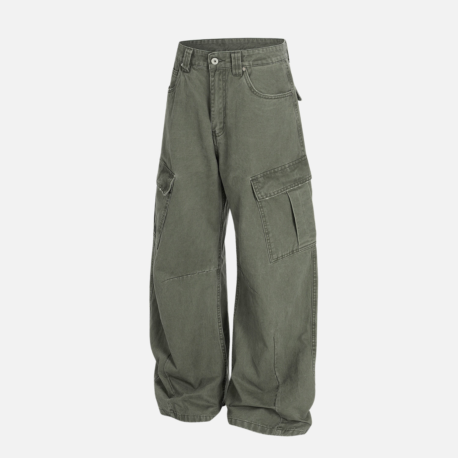 Vintage Slant Baggy Pants