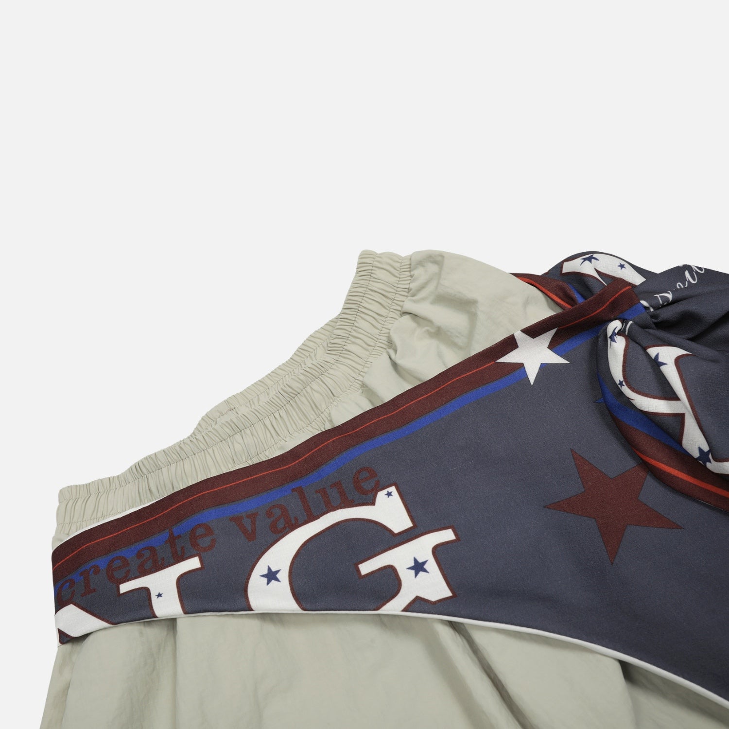 Vintage Paratrooper Wide-Leg Pants