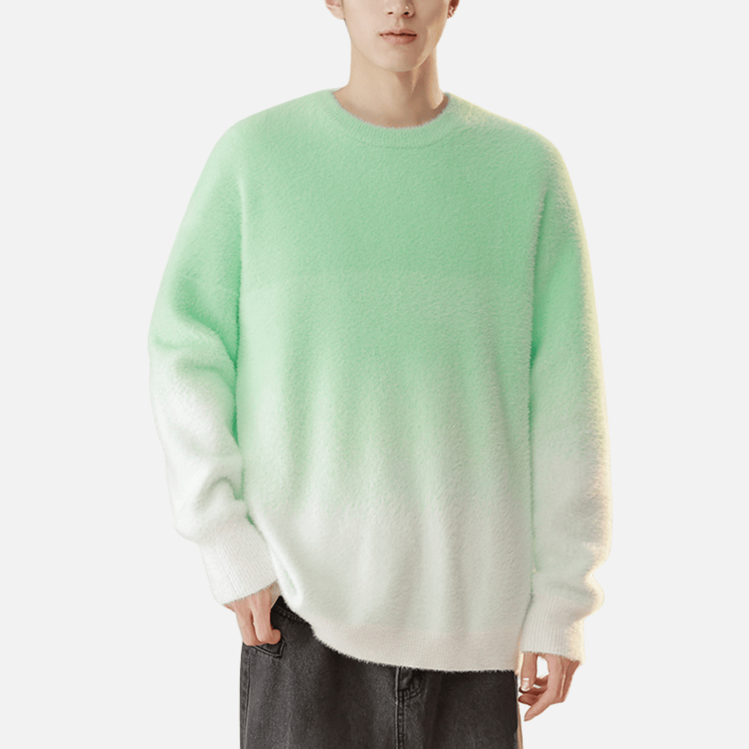 Gradient Knit Pullover