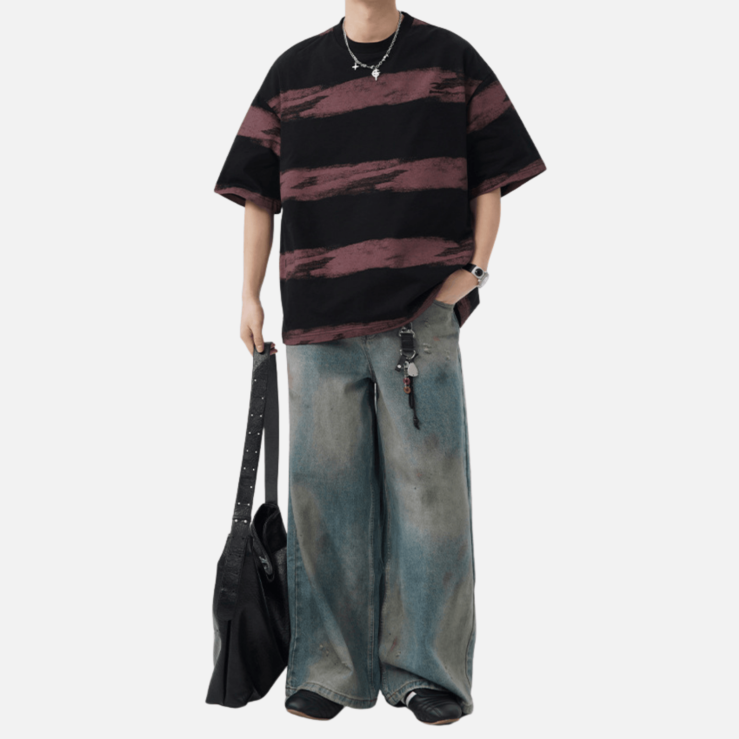 Tie-Dye Stripe T-Shirt