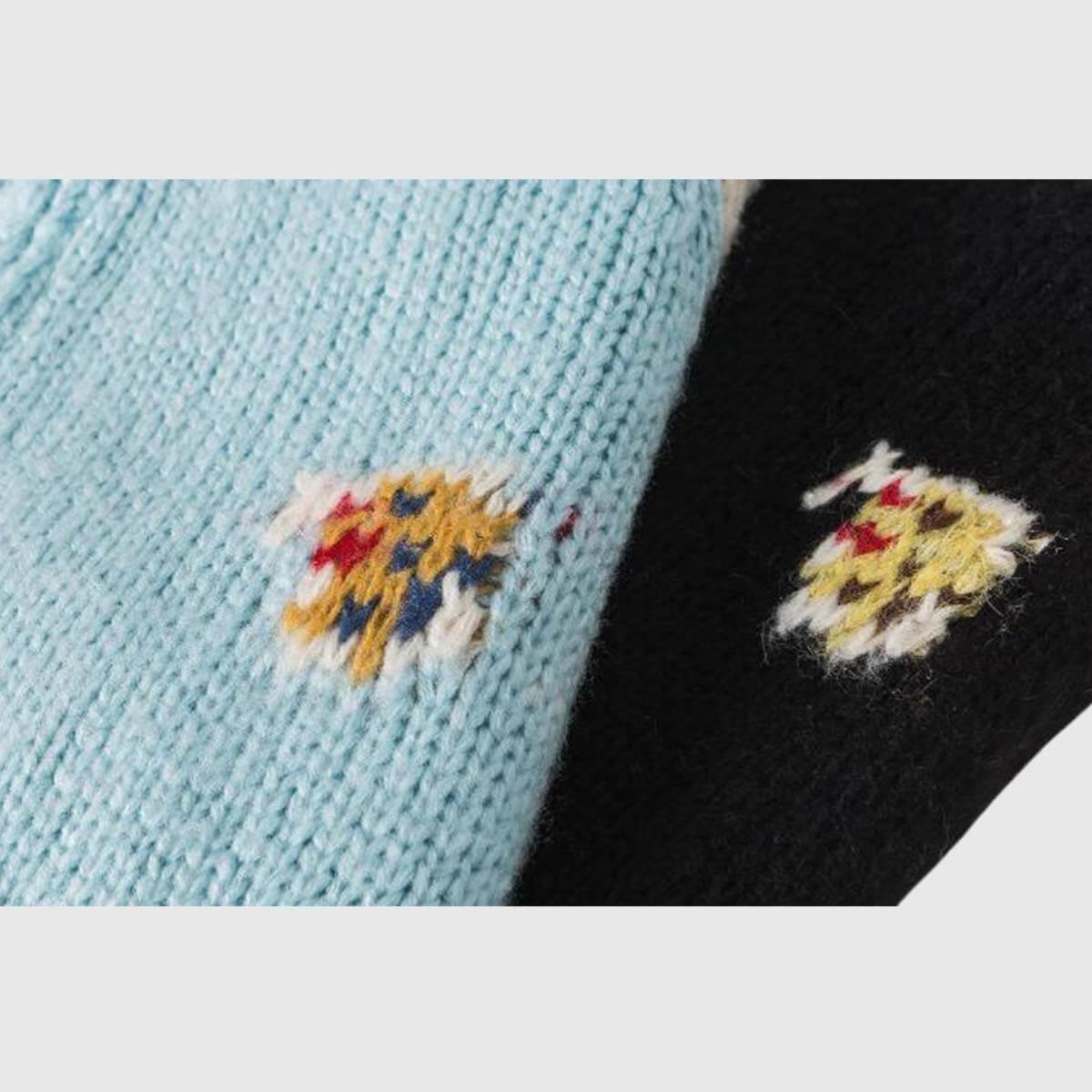 Cárdigan de punto universitario vintage