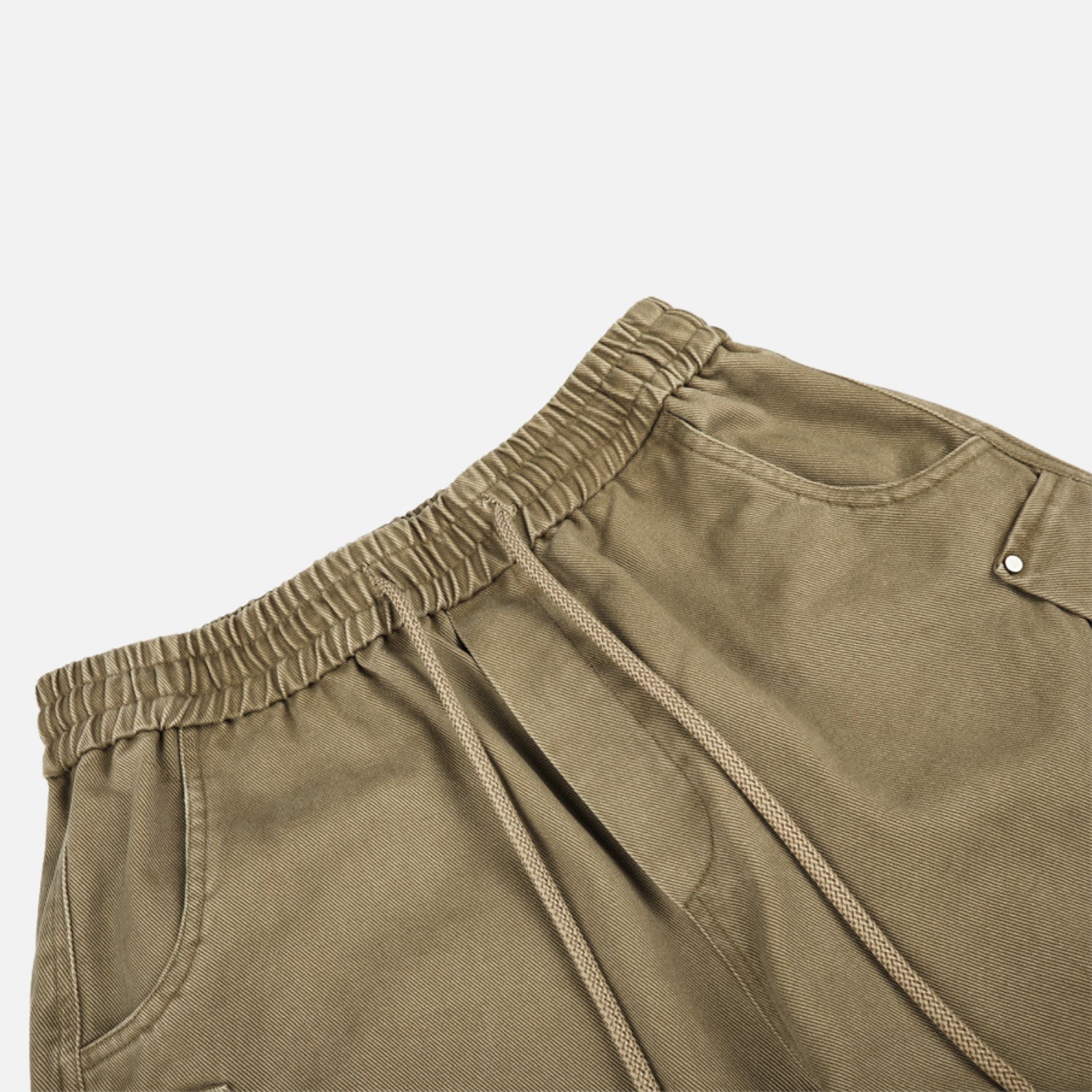 Vintage Washed Baggy Cotton Pants
