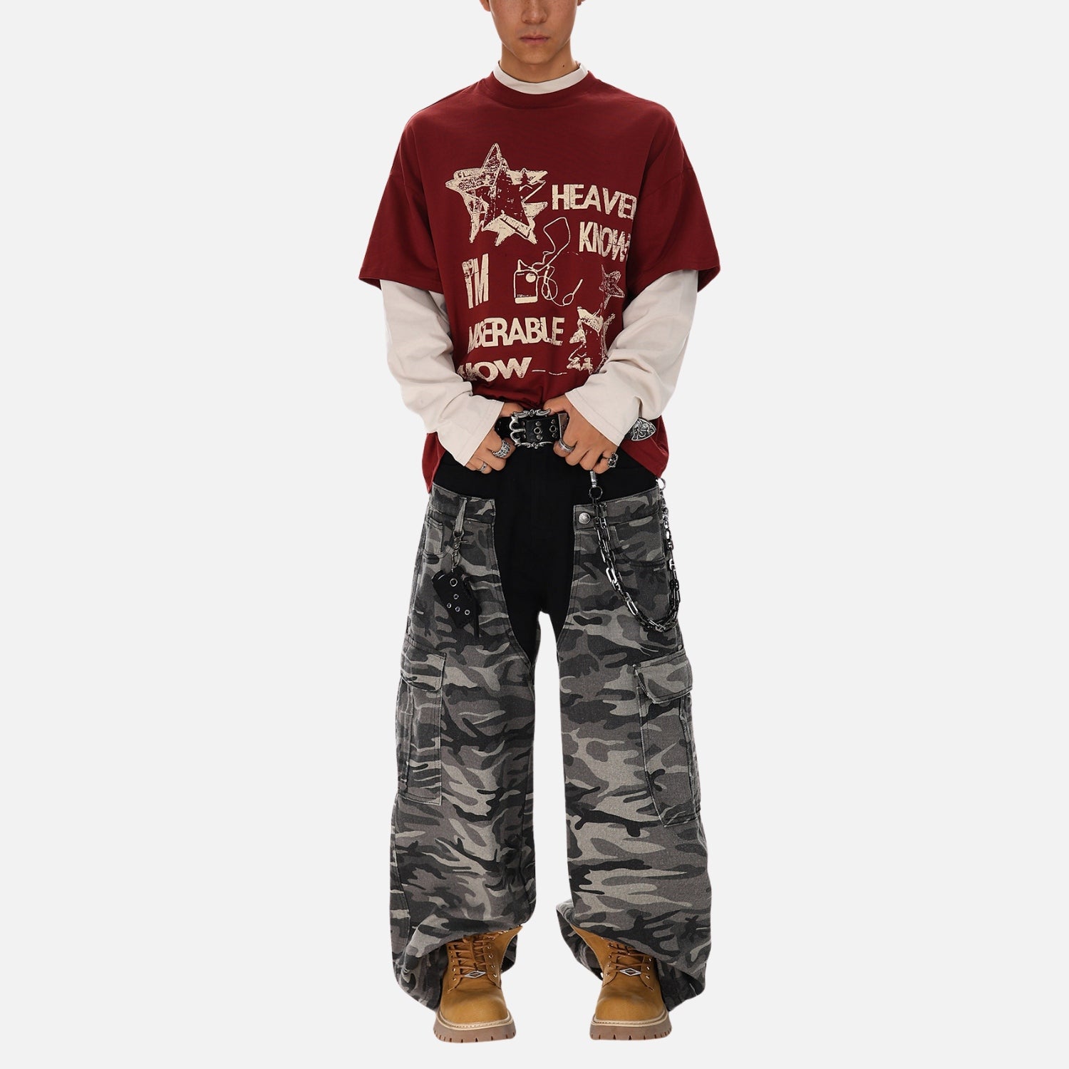 Varsity-Sweatshirt in Lagenoptik