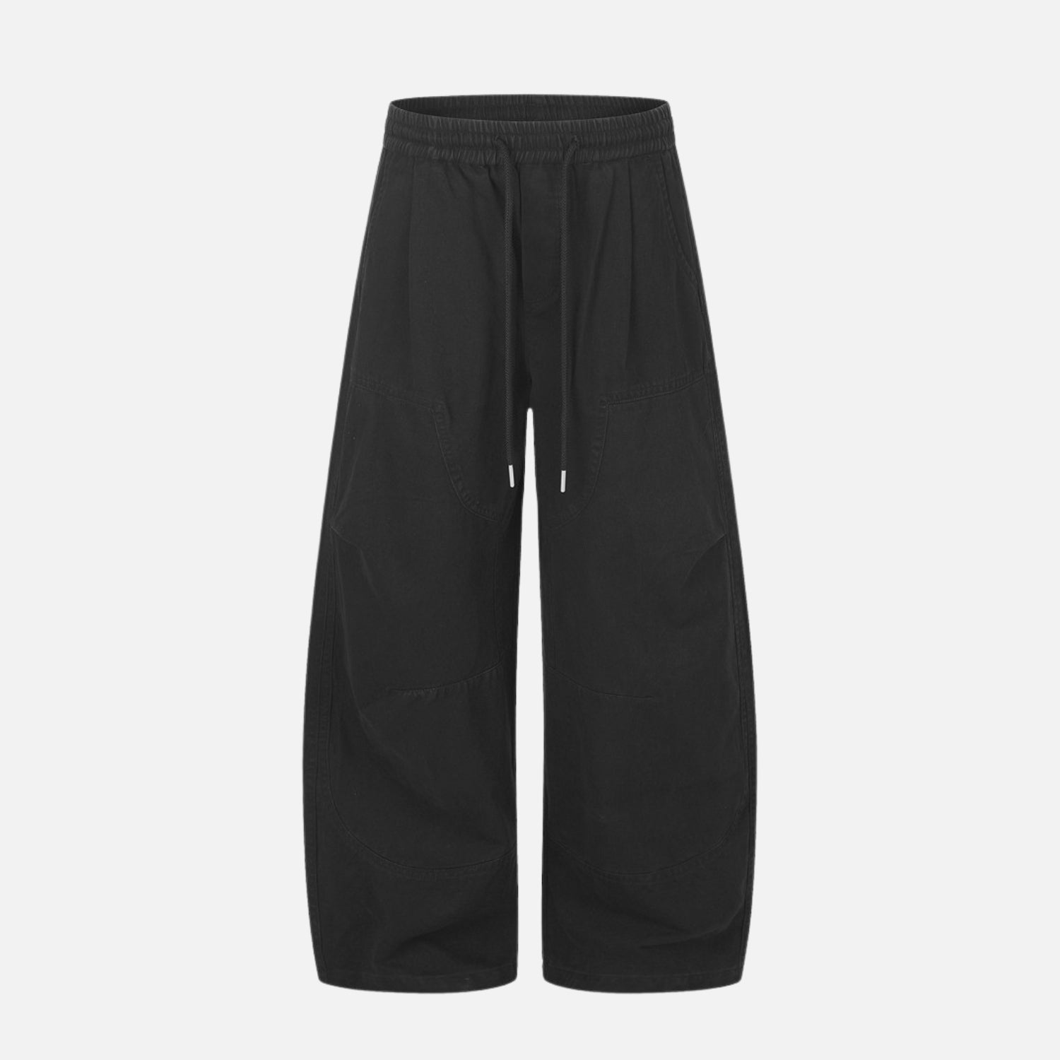 Punk-Inspired Washed Cotton Baggy Pants