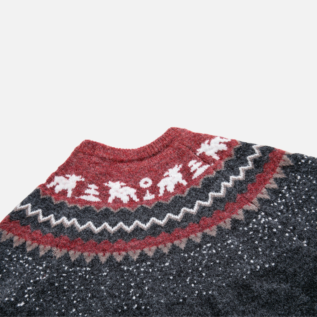 Vintage Fair Isle Jacquard Sweater