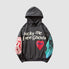 Foamy Love Letter Graffiti Hoodie