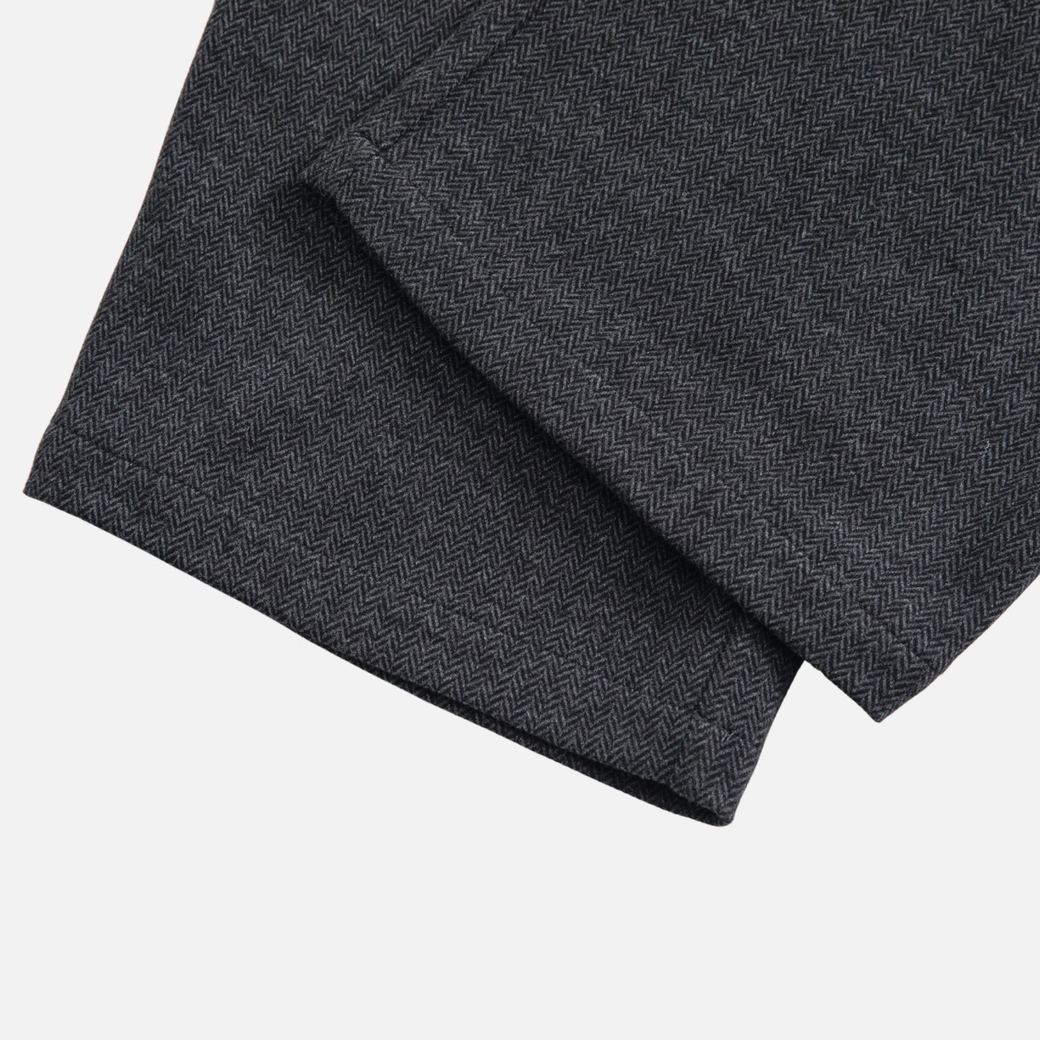 Vintage Old-Money Wool-Texture Trousers