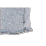 Denim Strapless Crop Top & Long Pant Set