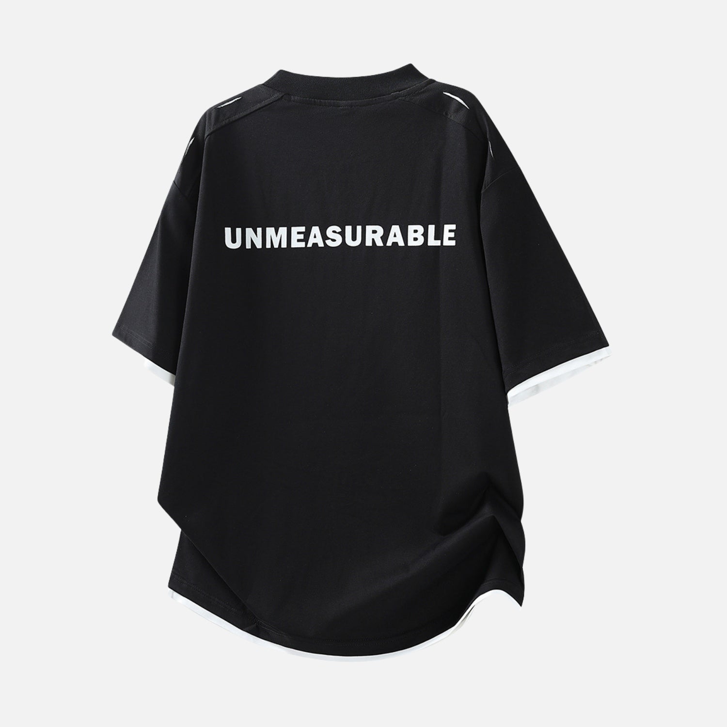 Faux-Layered Letter Graphic Tee