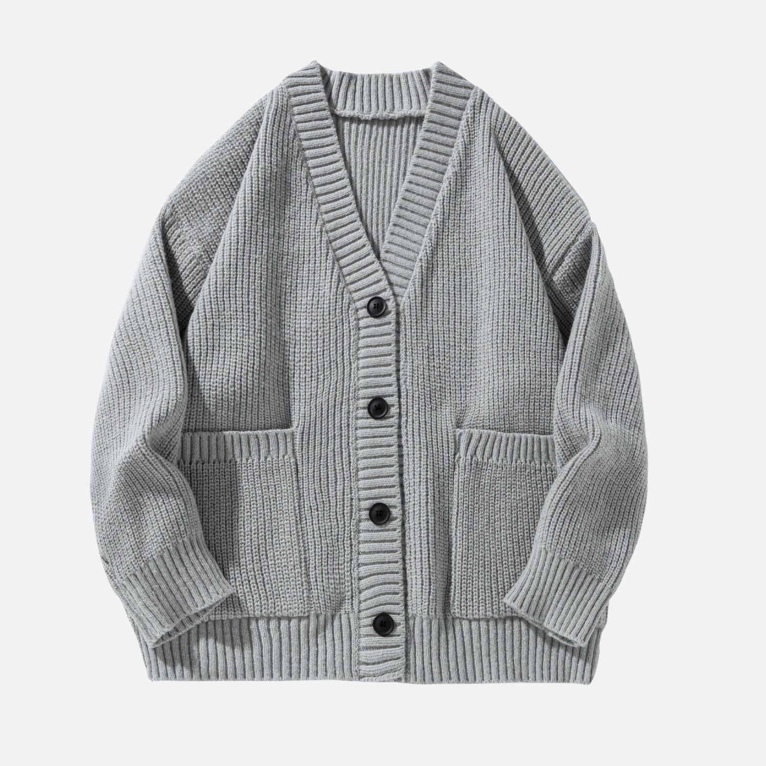 Chunky Textured Knit Cardigan