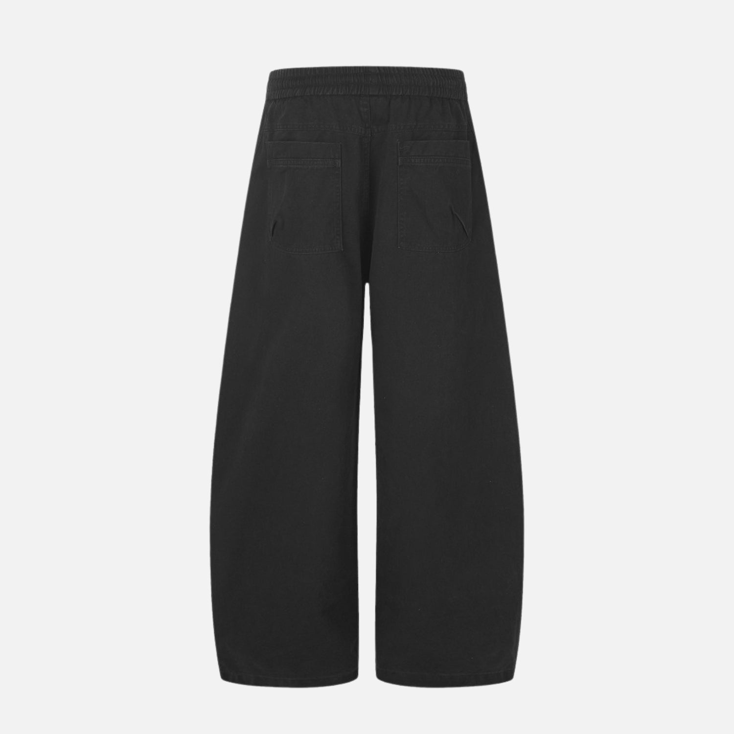 Punk-Inspired Washed Cotton Baggy Pants