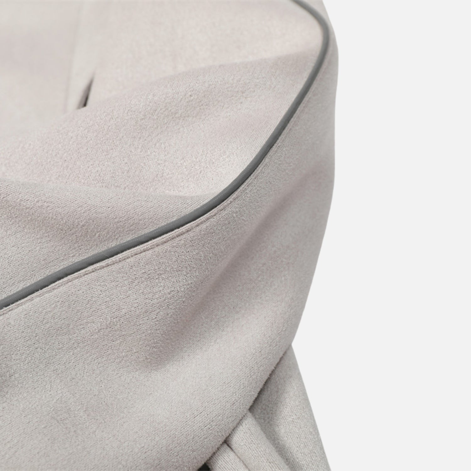 Sudadera de cuello redondo con línea de contorno