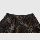 Leopard Cargo Shorts