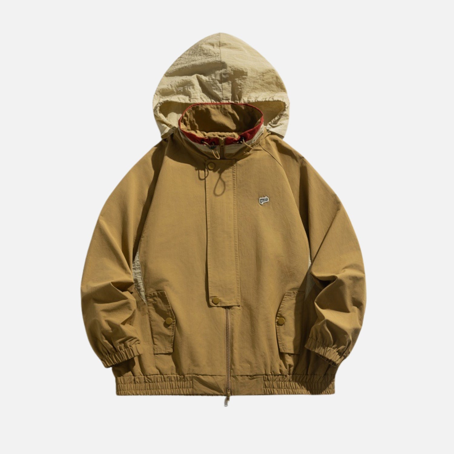 Retro Packable Hooded Jacket