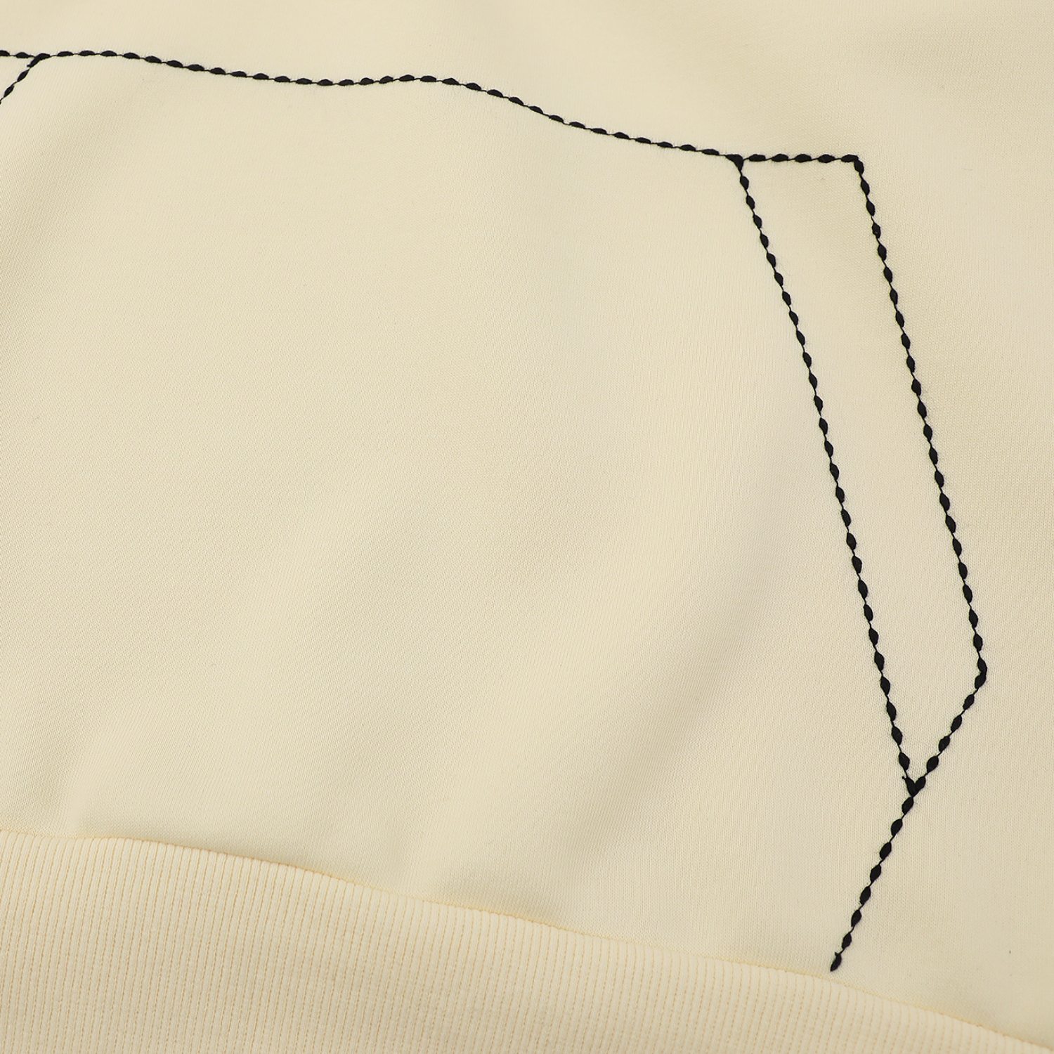 Embroidered Letter Hoodie