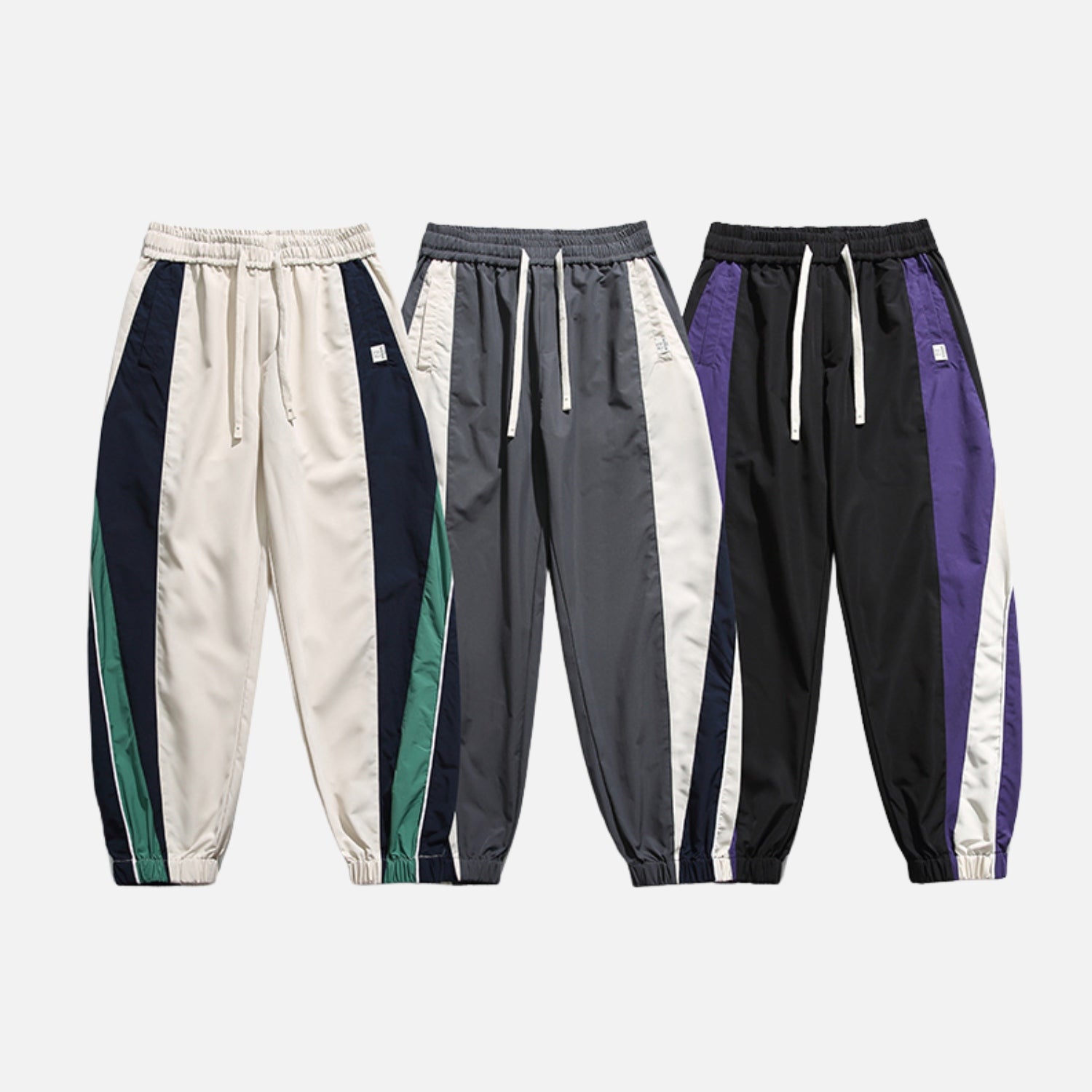 Jogginghose mit Kontrasteinsätzen