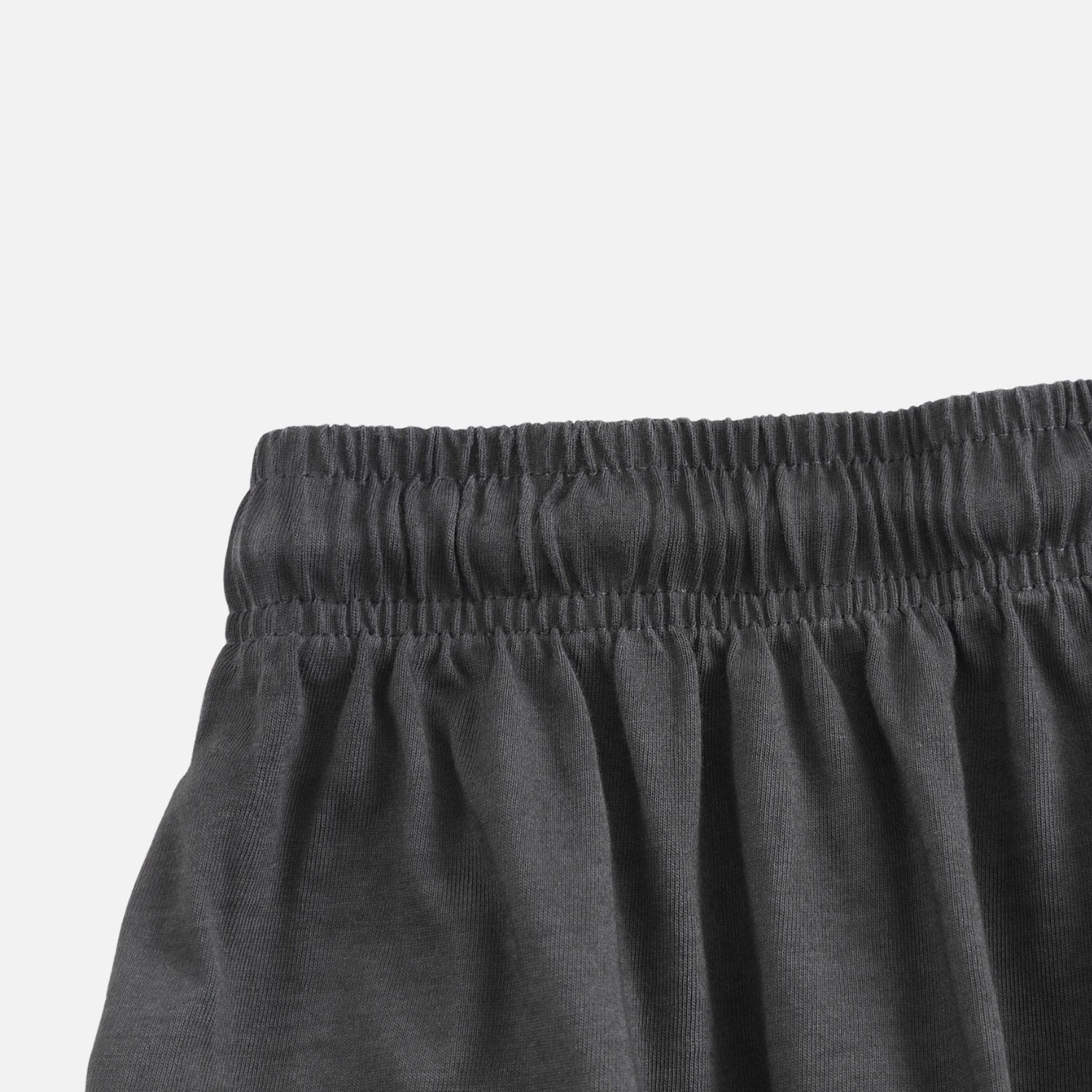 Short en coton à cordon de serrage